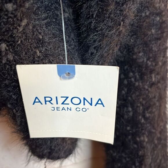 NWT JUNIORS XXL ARIZONA JEAN CO CROPPED  THICK,FUZZY ,SOFT Holiday SWEATER - Picture 7 of 12